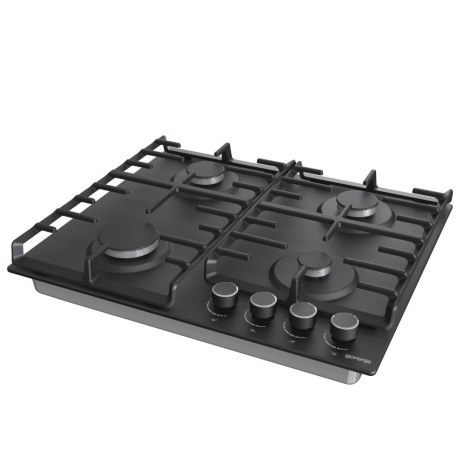 Gorenje | G642AB | Hob | Gas | Number of burners/cooking zones 4 | Rotary knobs | Black - 2